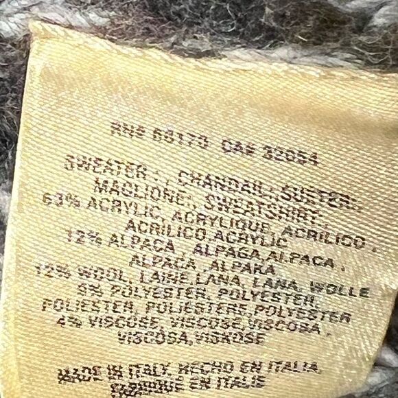 Anthropologie Akemi + Kin Wasilla Alpaca Blend Chunky Knit Cardigan Sz XS - Picture 9 of 9